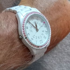 Betsey Johnson Women's Crystal Embellished Watch BJC3241